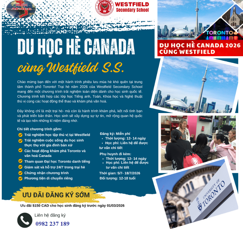 𝐖𝐄𝐒𝐓𝐅𝐈𝐄𝐋𝐃 𝐒.𝐒 𝐂𝐀𝐍𝐀𝐃 𝐃𝐔 𝐇𝐎̣𝐂 𝐇𝐄̀ 𝐂𝐀𝐍𝐀𝐃𝐀 𝟐𝟎𝟐𝟔 – 𝐁𝐔̛𝐎̛́𝐂 𝐊𝐇𝐎̛̉𝐈 Đ𝐀̂̀𝐔 𝐂𝐇𝐎 𝐇𝐀̀𝐍𝐇 𝐓𝐑𝐈̀𝐍𝐇 𝐕𝐔̛𝐎̛𝐍 𝐑𝐀 𝐓𝐇𝐄̂́ 𝐆𝐈𝐎̛́𝐈!